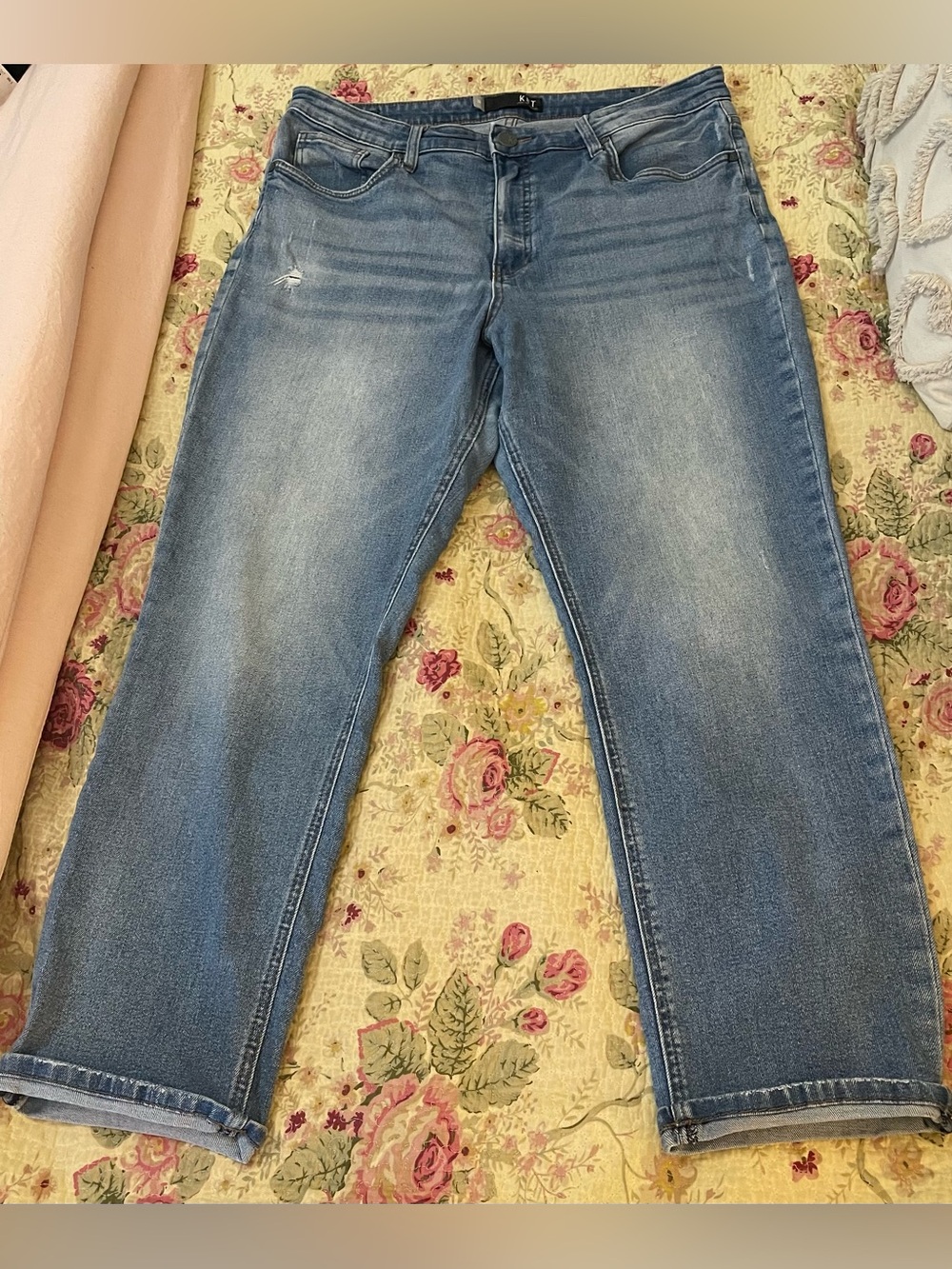 Kut from the Kloth Medium Blue High-Rise Jeans